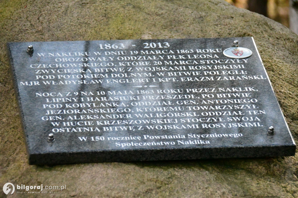 Śladami bohaterów 1863 roku. Relacja z V Rajdu Powstańczego Naklik - Łazory