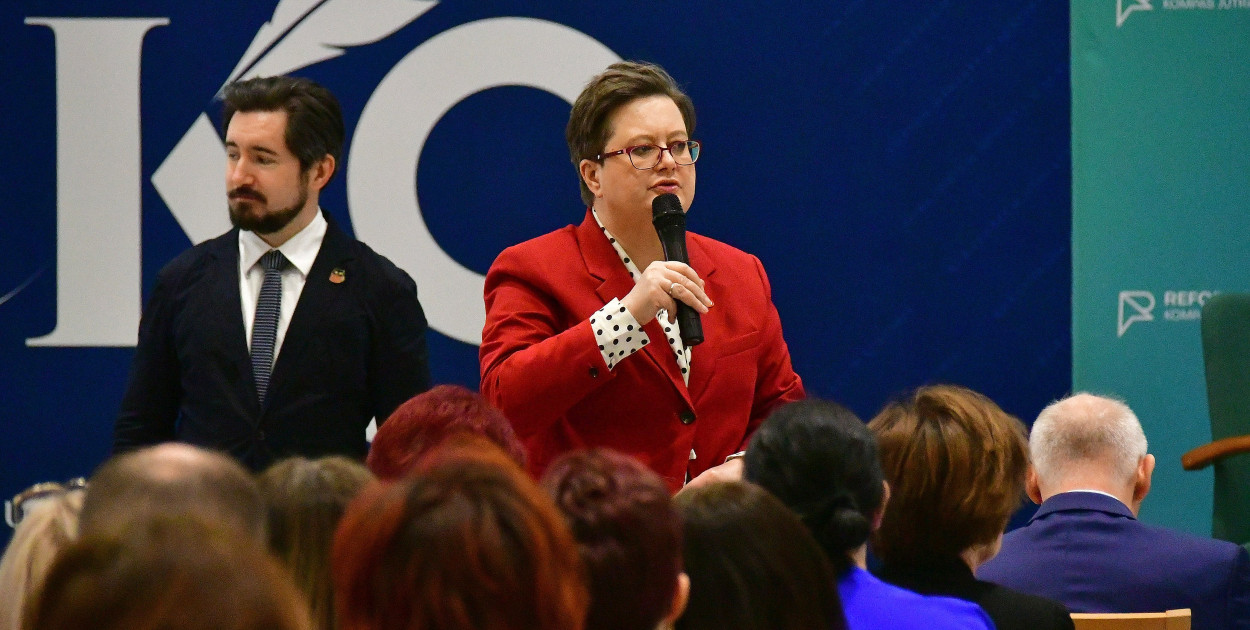 „Kompas Jutra” w Biłgoraju: Minister Katarzyna Lubnauer o rewolucji w polskich szkołach