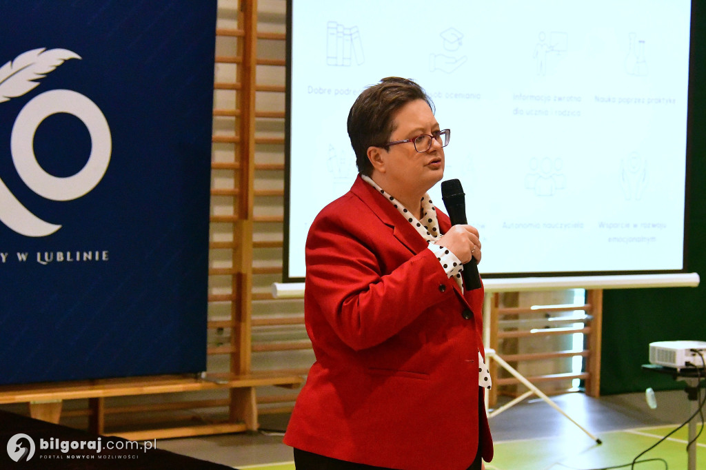 „Kompas Jutra” w Biłgoraju: Minister Katarzyna Lubnauer o rewolucji w polskich szkołach