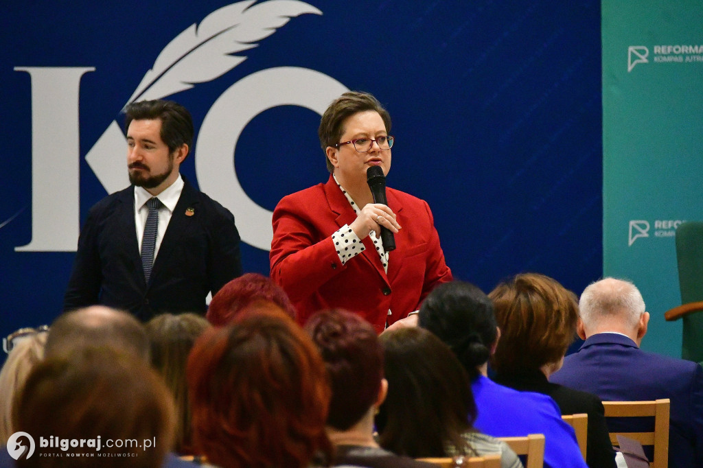 „Kompas Jutra” w Biłgoraju: Minister Katarzyna Lubnauer o rewolucji w polskich szkołach