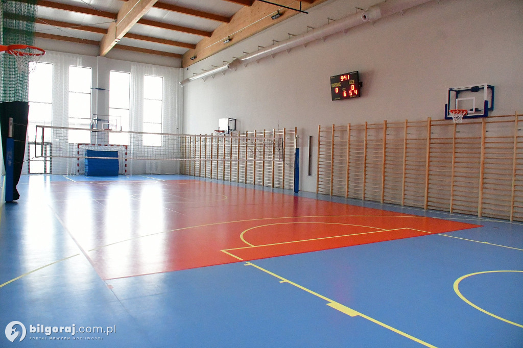 Nowoczesna baza sportowa przy RCEZ w Biłgoraju - wielki finał inwestycji