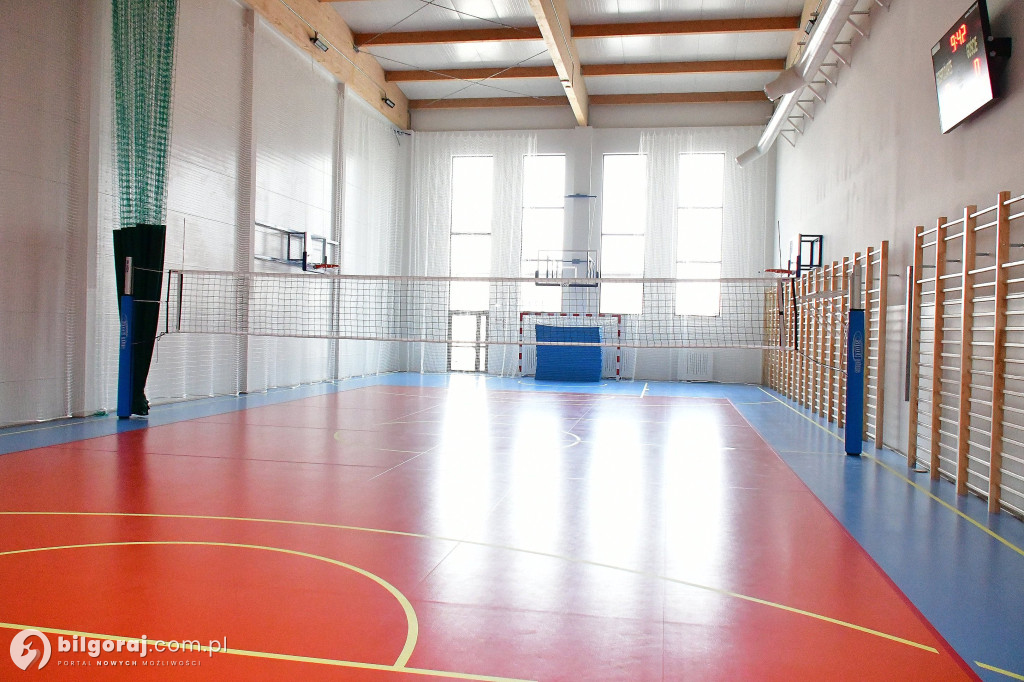 Nowoczesna baza sportowa przy RCEZ w Biłgoraju - wielki finał inwestycji