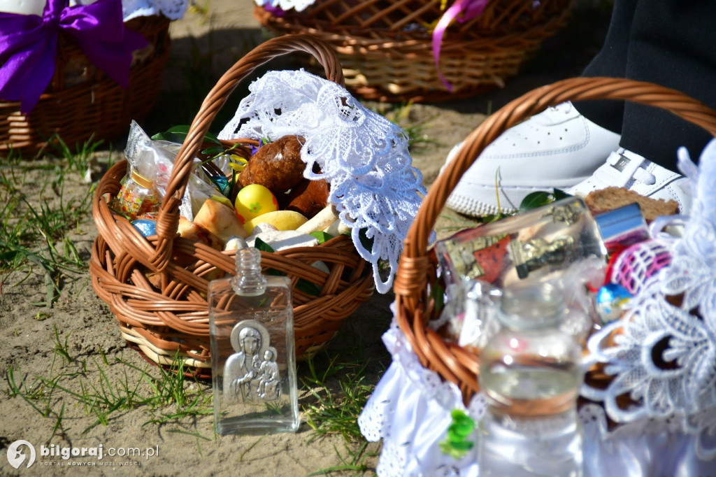 Wielkanocny koszyczek pełen symboli - tradycja święconego w Biłgoraju