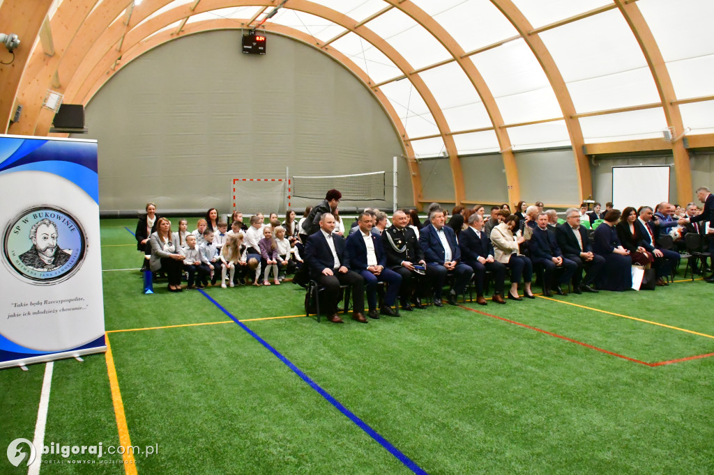 Nowoczesna hala sportowa za 3,4 mln zł otwarta w Bukowinie!