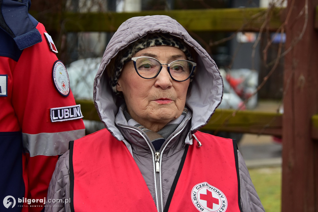 Plecak ewakuacyjny i wsparcie psychiczne – PCK szkoli mieszkańców Biłgoraja