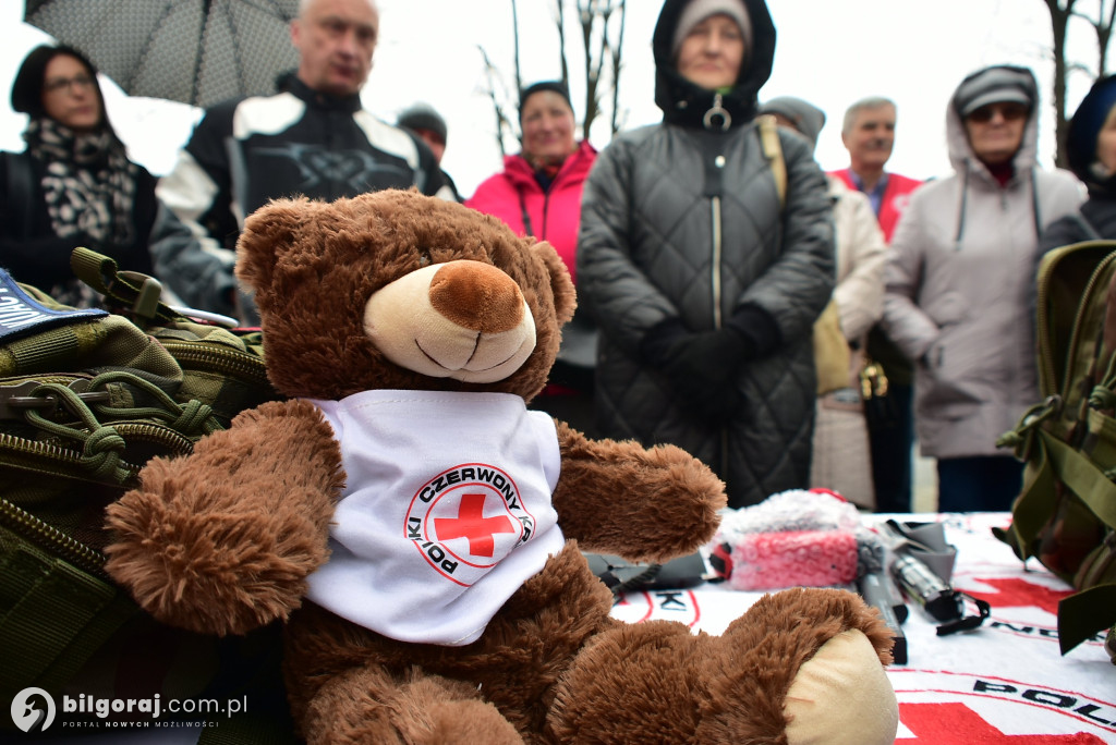 Plecak ewakuacyjny i wsparcie psychiczne – PCK szkoli mieszkańców Biłgoraja