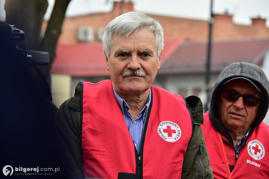 Plecak ewakuacyjny i wsparcie psychiczne – PCK szkoli mieszkańców Biłgoraja