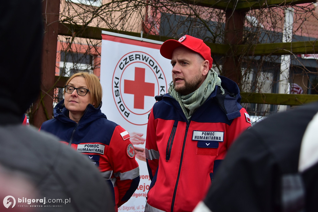 Plecak ewakuacyjny i wsparcie psychiczne – PCK szkoli mieszkańców Biłgoraja
