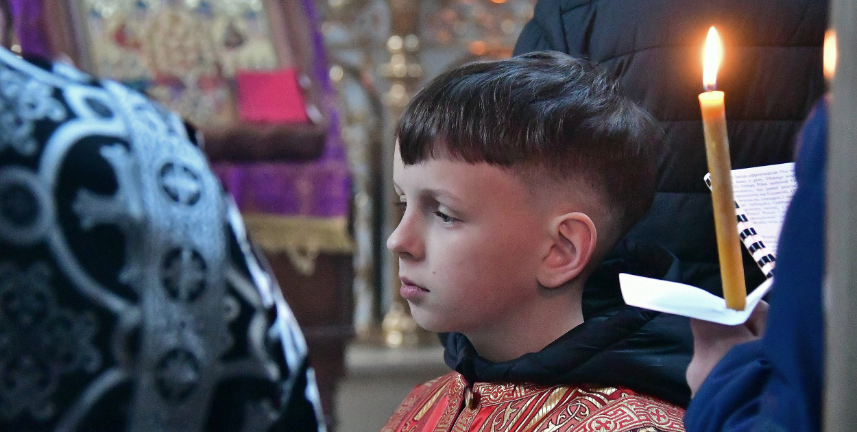 Wielki Czwartek w Cerkwi w Biłgoraju