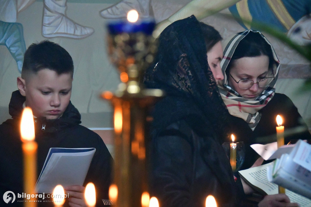 Wielki Czwartek w Cerkwi w Biłgoraju