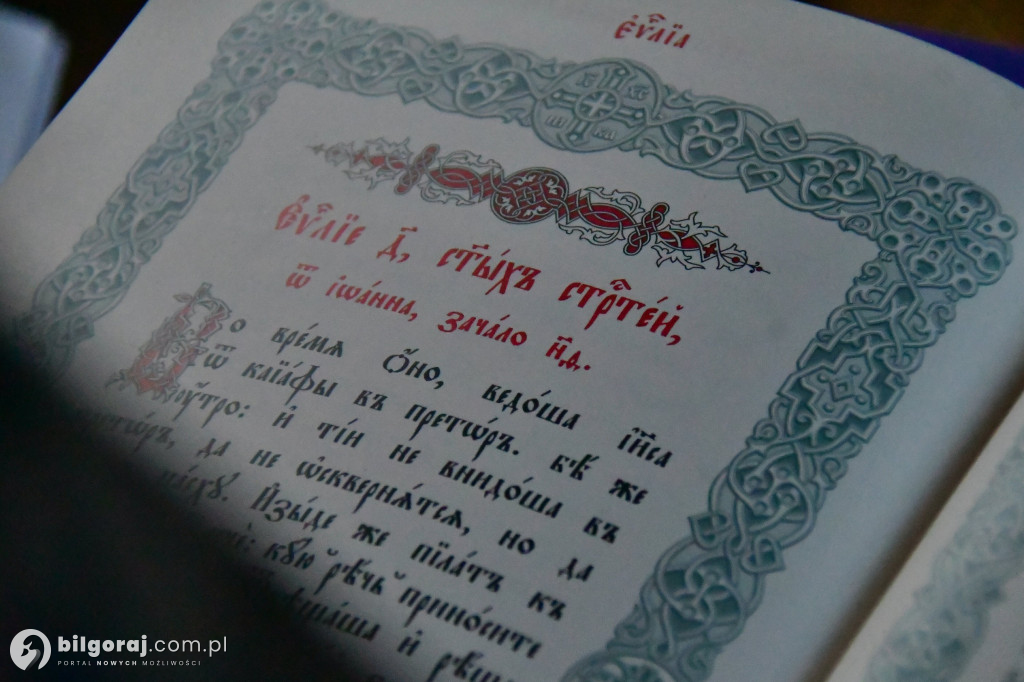 Wielki Czwartek w Cerkwi w Biłgoraju