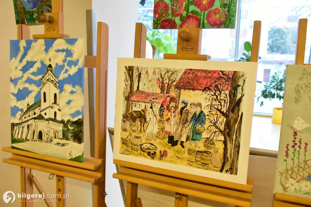 Biłgorajscy artyści amatorzy zachwycają. Wystawa, aukcja i wielki potencjał w BCK
