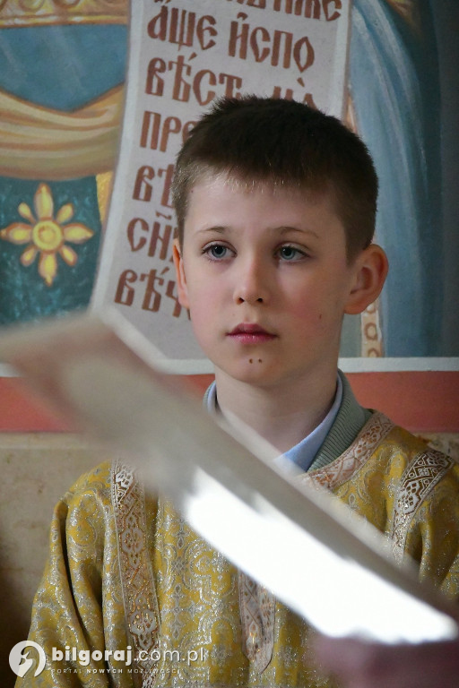 Wielka Sobota w biłgorajskiej cerkwi. Czas ciszy, nadziei i białych szat