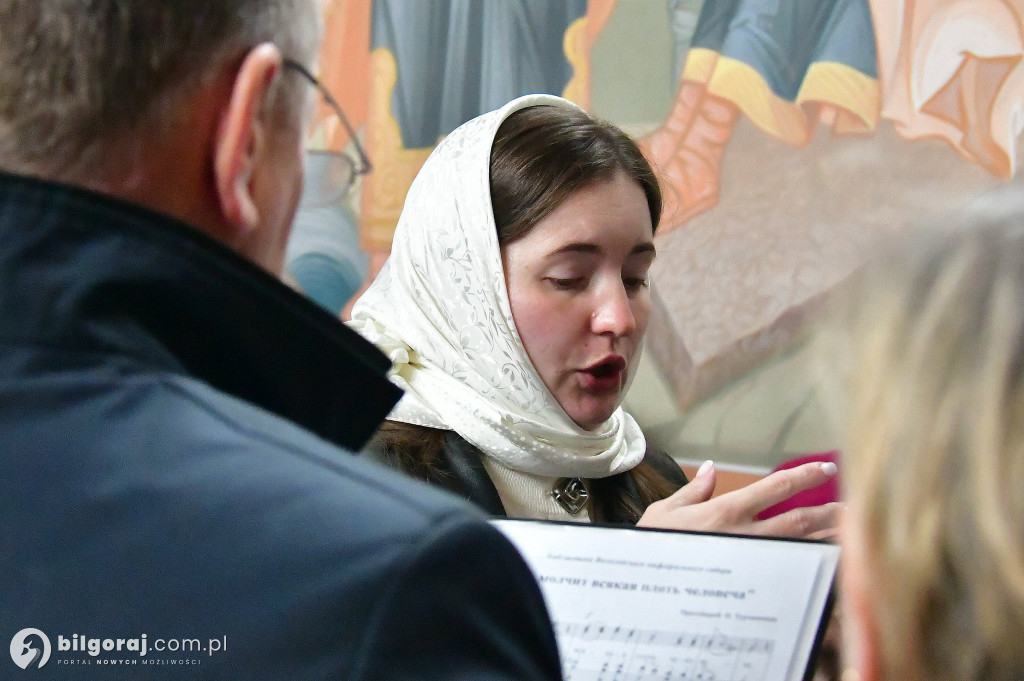 Wielka Sobota w biłgorajskiej cerkwi. Czas ciszy, nadziei i białych szat