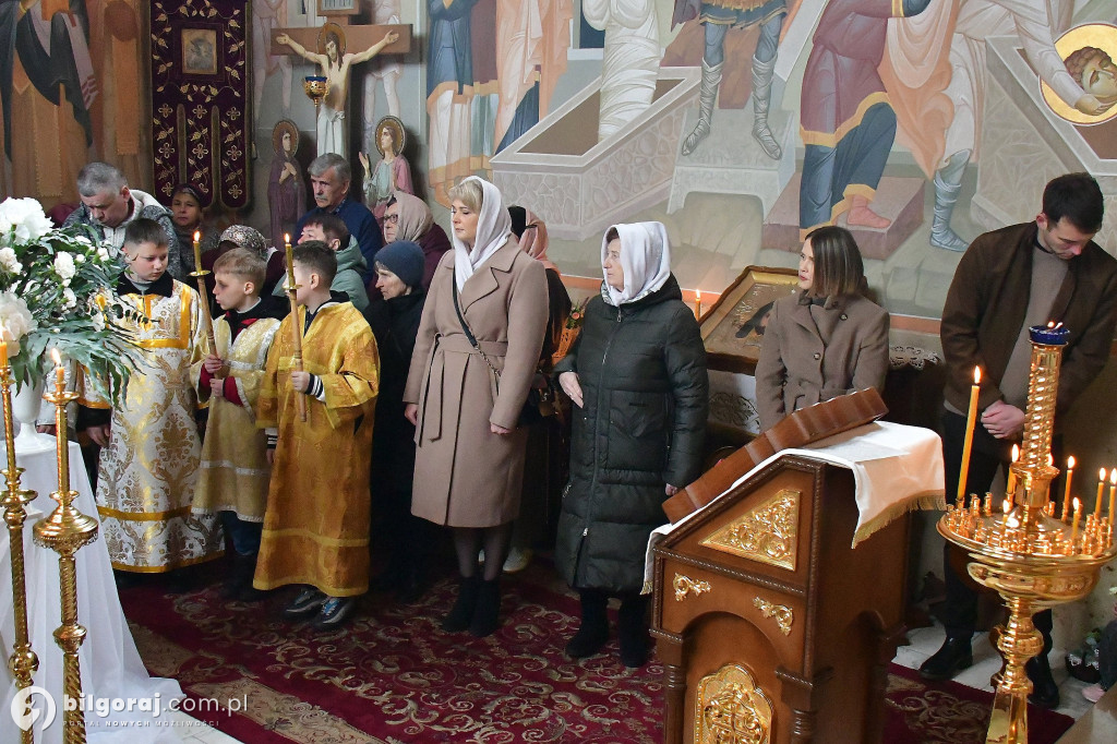 Wielka Sobota w biłgorajskiej cerkwi. Czas ciszy, nadziei i białych szat