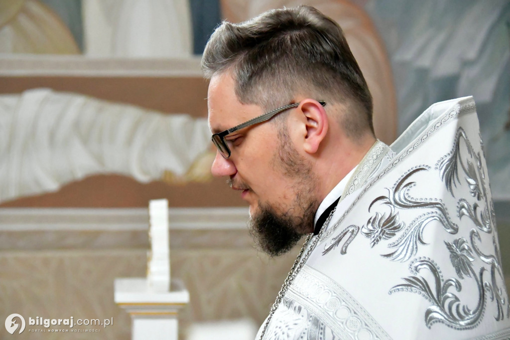 Wielka Sobota w biłgorajskiej cerkwi. Czas ciszy, nadziei i białych szat