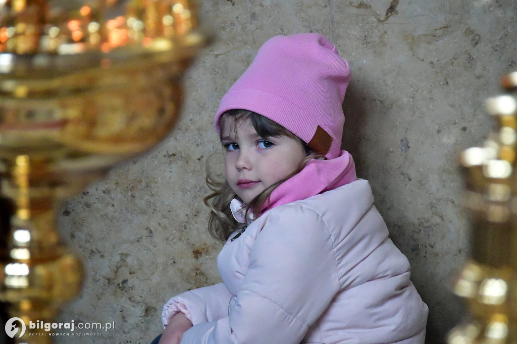 Wielka Sobota w biłgorajskiej cerkwi. Czas ciszy, nadziei i białych szat