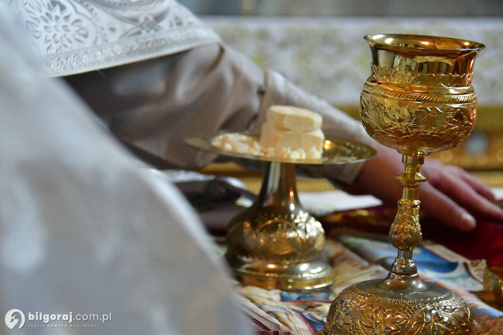 Wielka Sobota w biłgorajskiej cerkwi. Czas ciszy, nadziei i białych szat