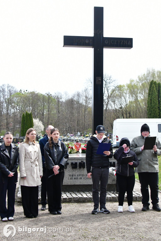 „Pamięć to nasz obowiązek”. Powiatowe obchody Dnia Pamięci Ofiar Zbrodni Katyńskiej