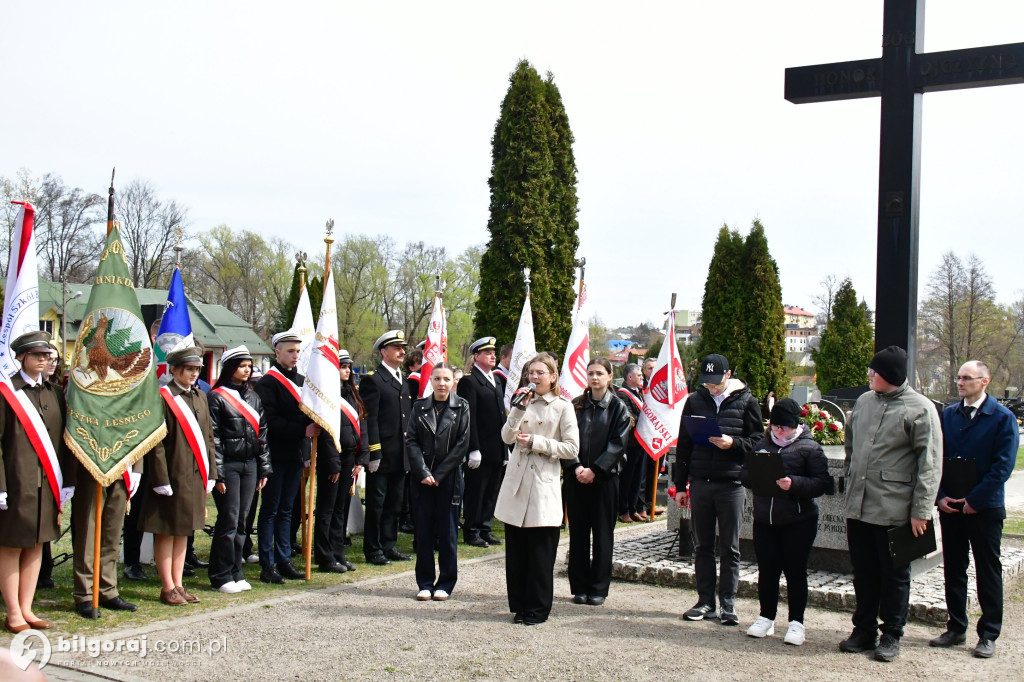 „Pamięć to nasz obowiązek”. Powiatowe obchody Dnia Pamięci Ofiar Zbrodni Katyńskiej