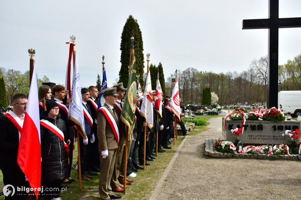„Pamięć to nasz obowiązek”. Powiatowe obchody Dnia Pamięci Ofiar Zbrodni Katyńskiej