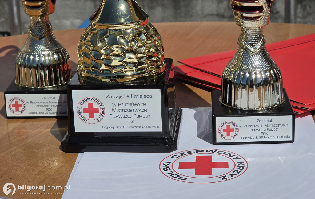 Rejonowe Mistrzostwa Pierwszej Pomocy PCK w Biłgoraju