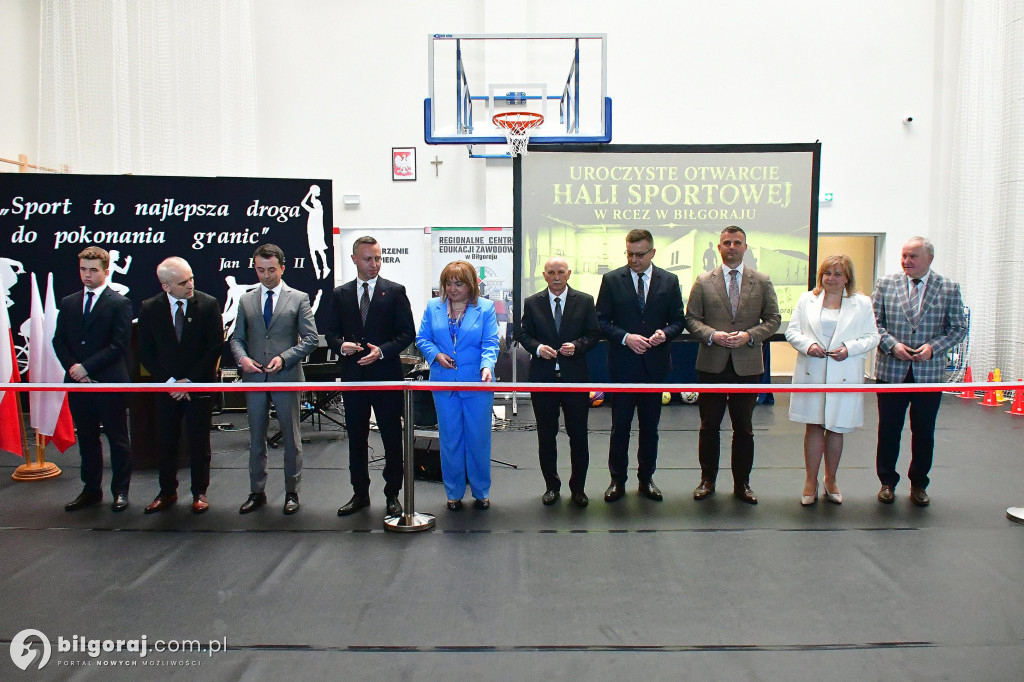 Hala sportowa przy biłgorajskim Elektryku otwarta