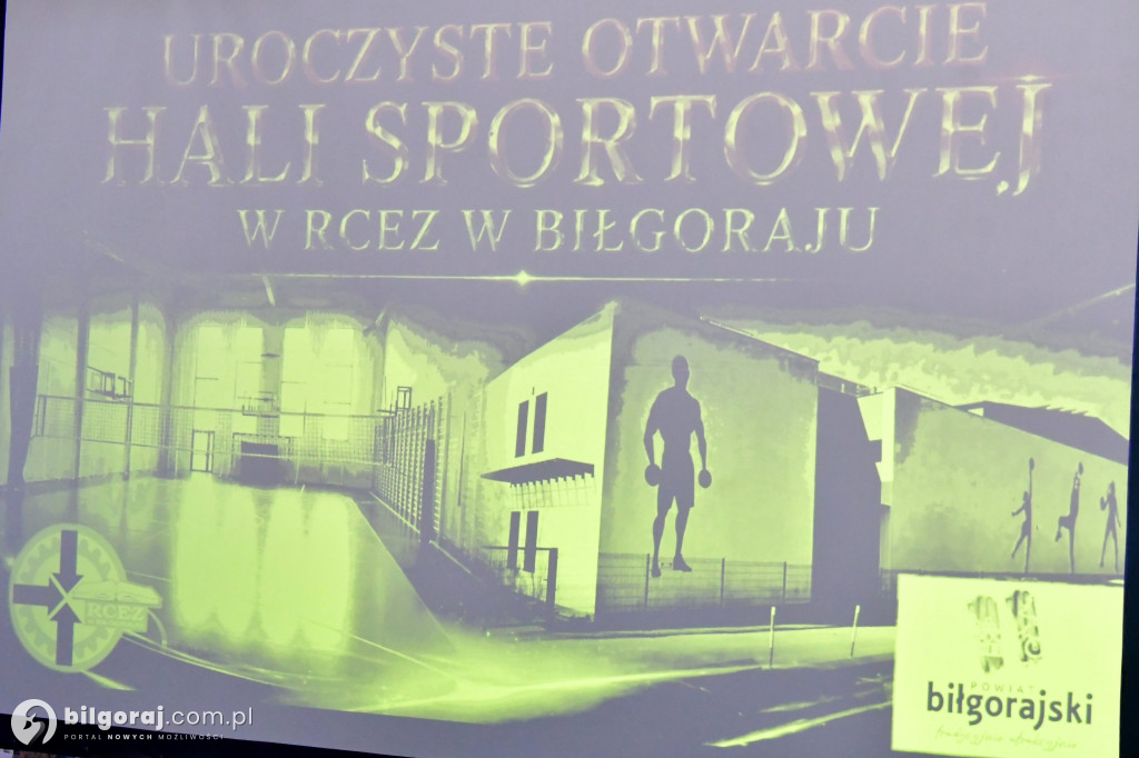 Hala sportowa przy biłgorajskim Elektryku otwarta