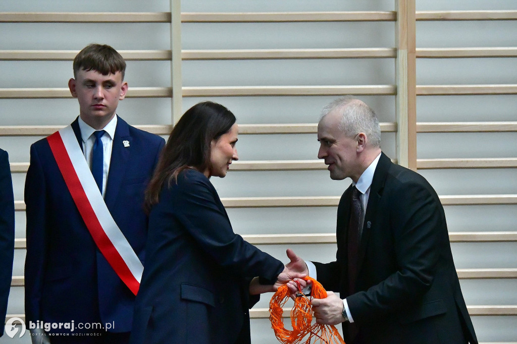 Hala sportowa przy biłgorajskim Elektryku otwarta