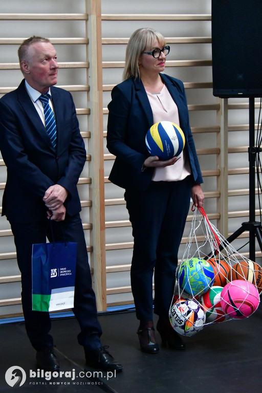 Hala sportowa przy biłgorajskim Elektryku otwarta