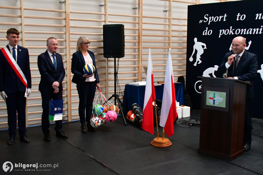 Hala sportowa przy biłgorajskim Elektryku otwarta