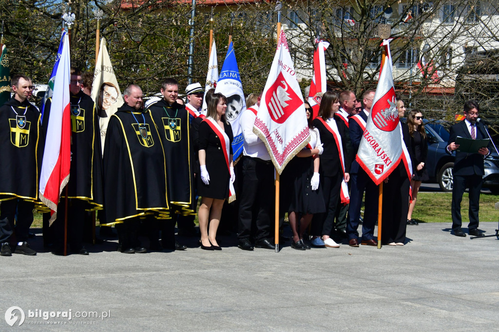 Relacja z uroczystości 3 Maja w Biłgoraju