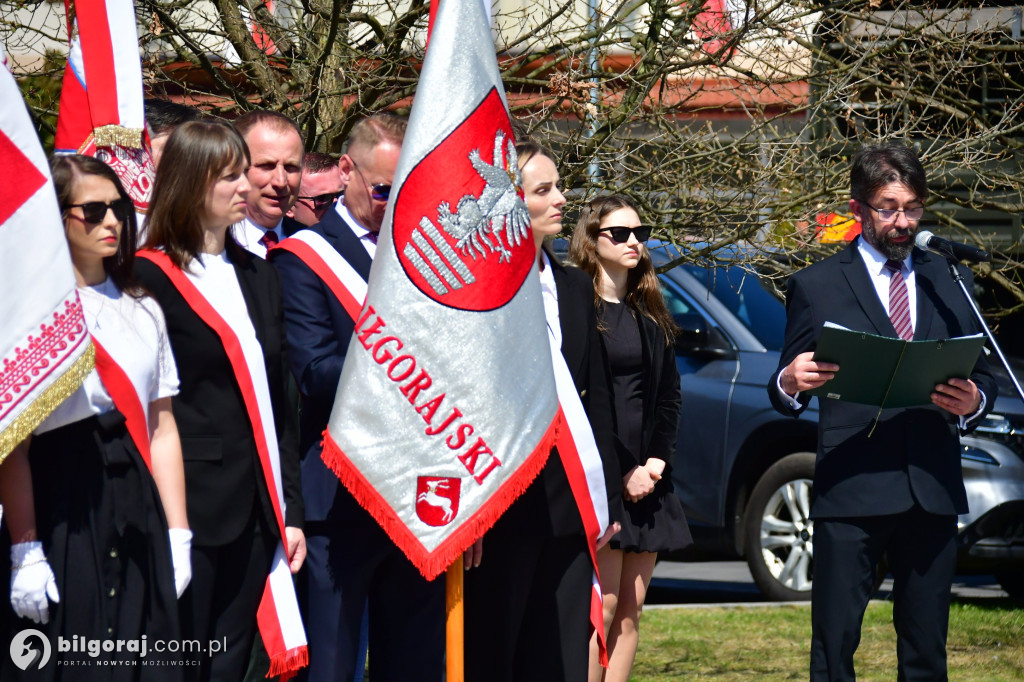 Relacja z uroczystości 3 Maja w Biłgoraju