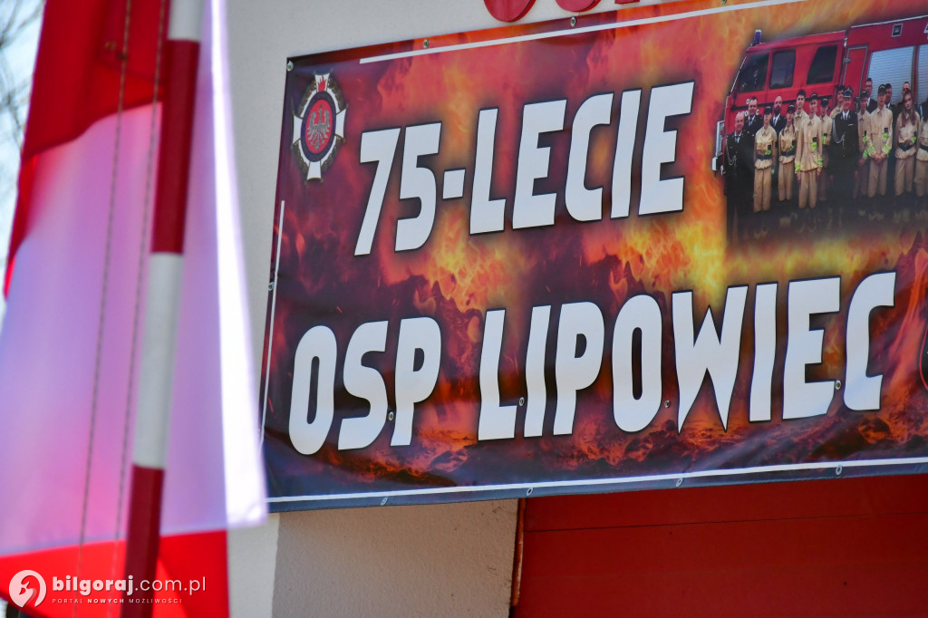 Gminny Dzień Strażaka jubileusz OSP w Lipowcu
