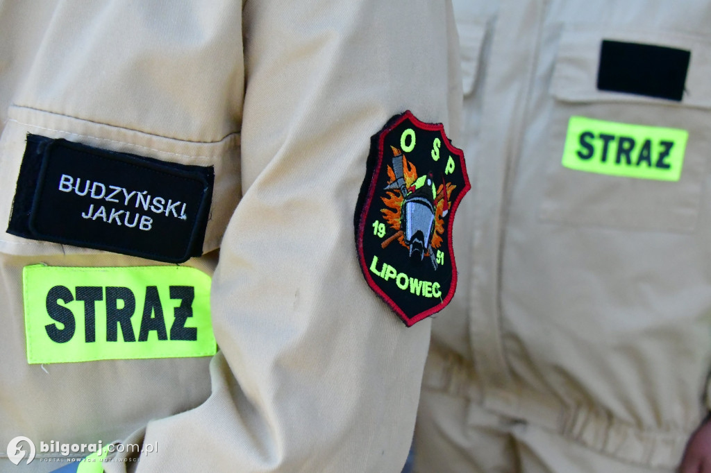 Gminny Dzień Strażaka jubileusz OSP w Lipowcu