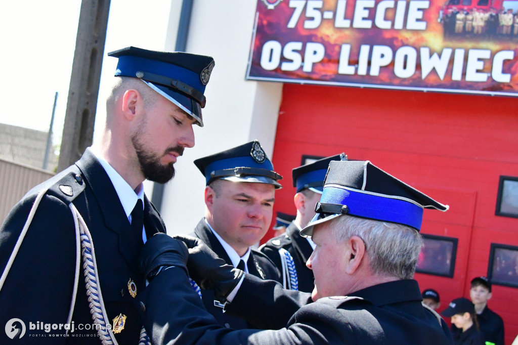 Gminny Dzień Strażaka jubileusz OSP w Lipowcu