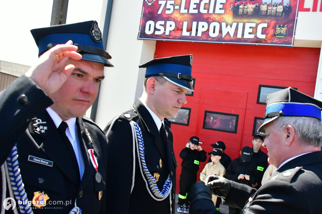 Gminny Dzień Strażaka jubileusz OSP w Lipowcu