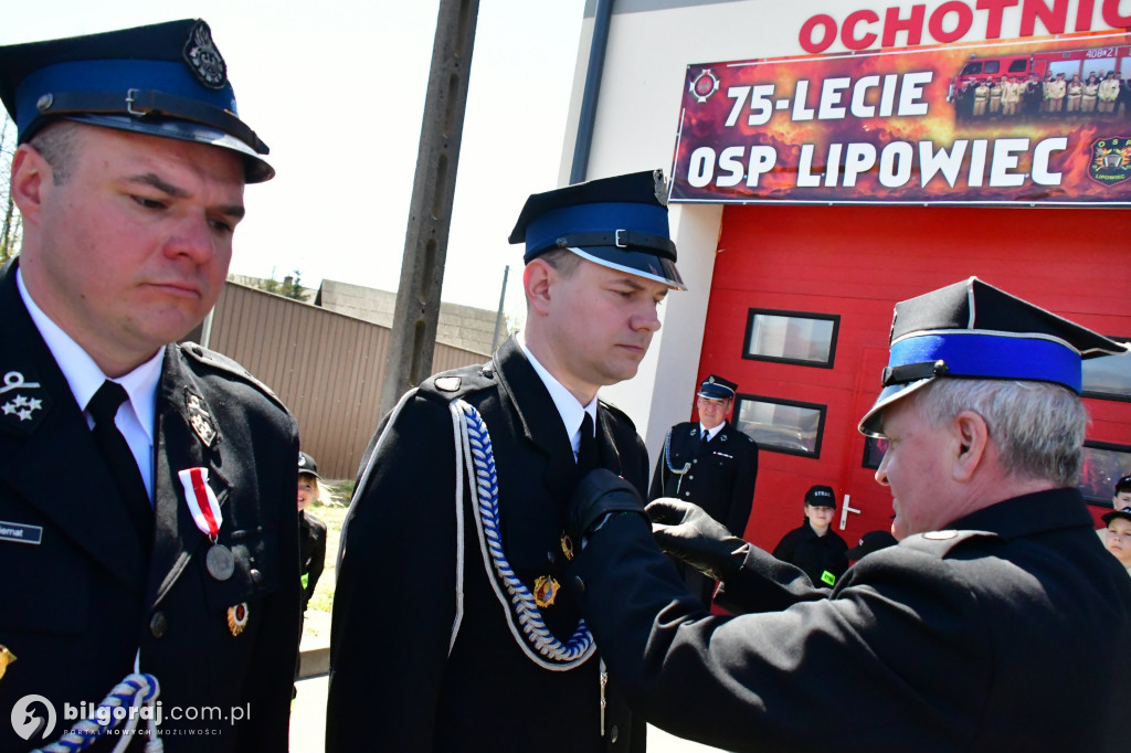Gminny Dzień Strażaka jubileusz OSP w Lipowcu
