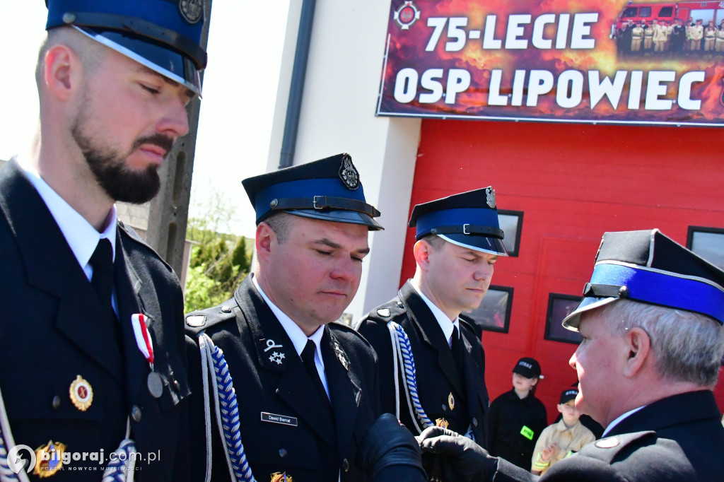 Gminny Dzień Strażaka jubileusz OSP w Lipowcu