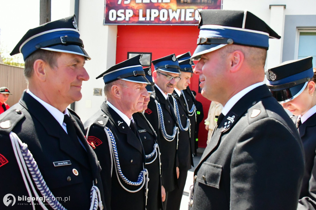 Gminny Dzień Strażaka jubileusz OSP w Lipowcu