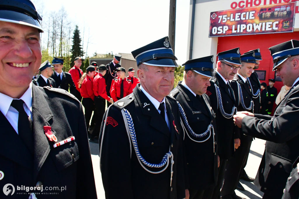 Gminny Dzień Strażaka jubileusz OSP w Lipowcu