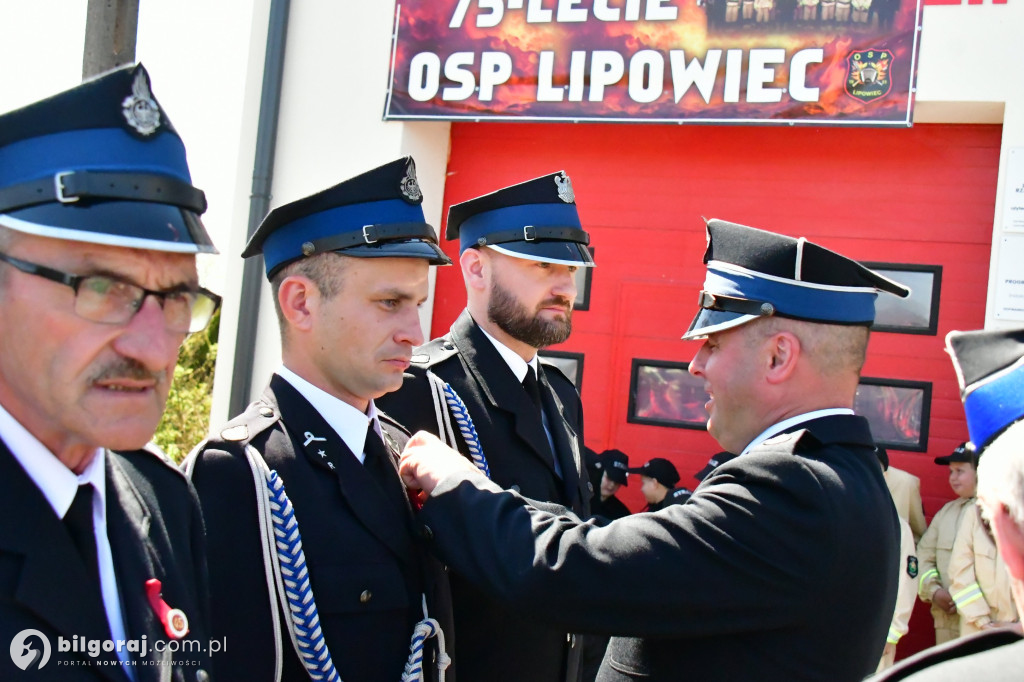 Gminny Dzień Strażaka jubileusz OSP w Lipowcu