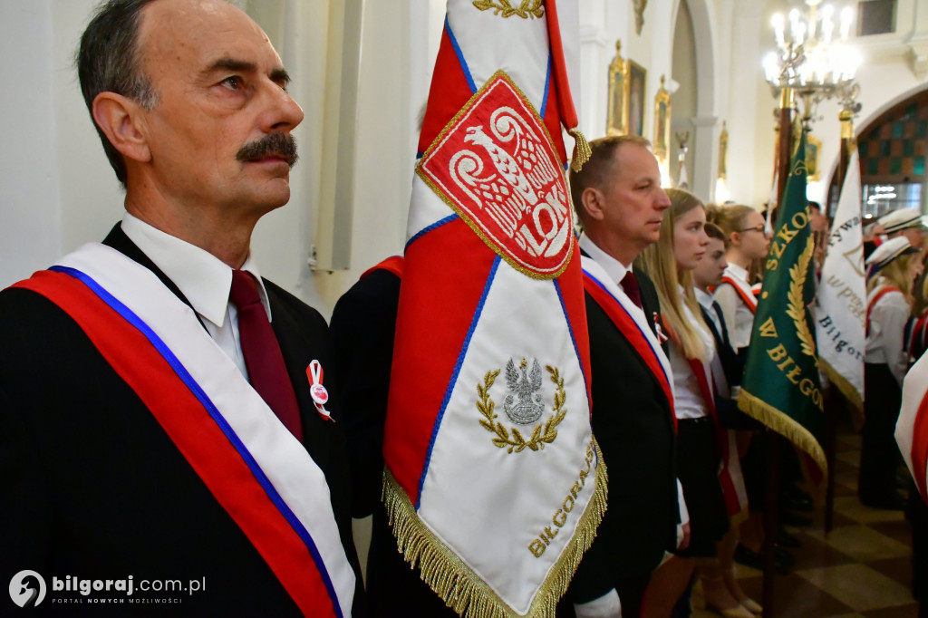 Relacja z uroczystości 3 Maja w Biłgoraju