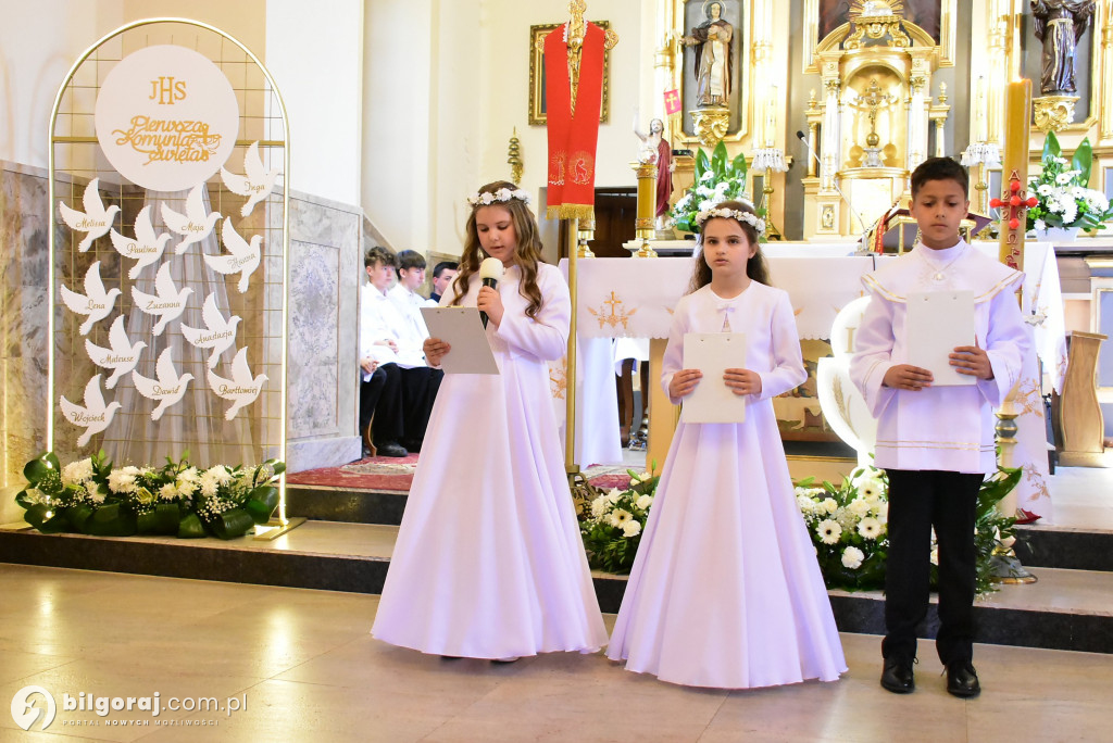 Biały maj w naszych parafiach - I Komunia Święta