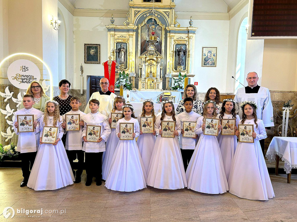 Biały maj w naszych parafiach - I Komunia Święta