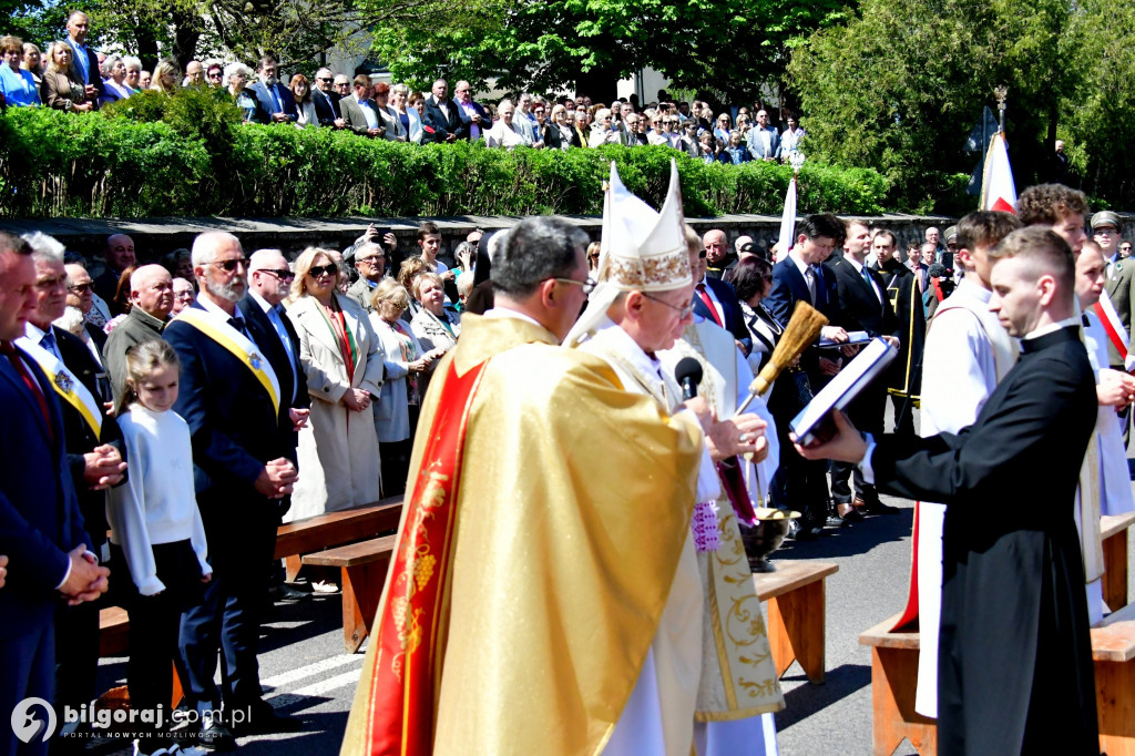Biłgoraj. Msza święta przy kaplicy objawień