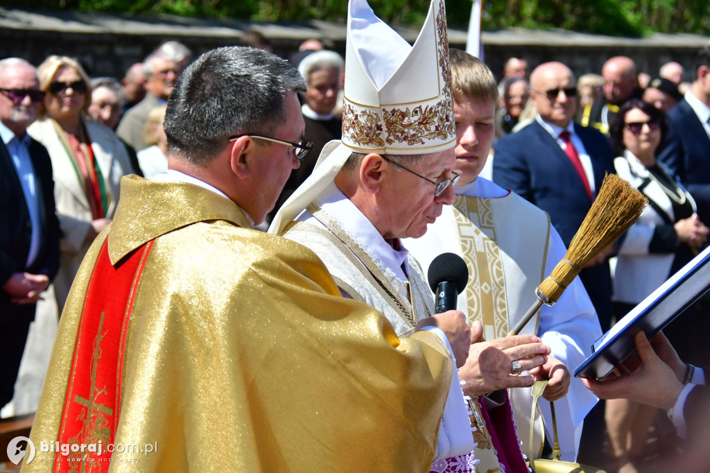 Biłgoraj. Msza święta przy kaplicy objawień