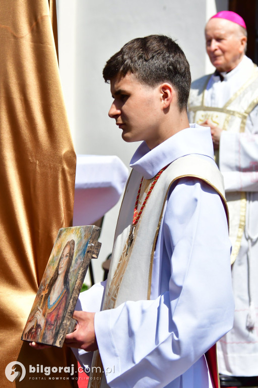 Biłgoraj. Msza święta przy kaplicy objawień