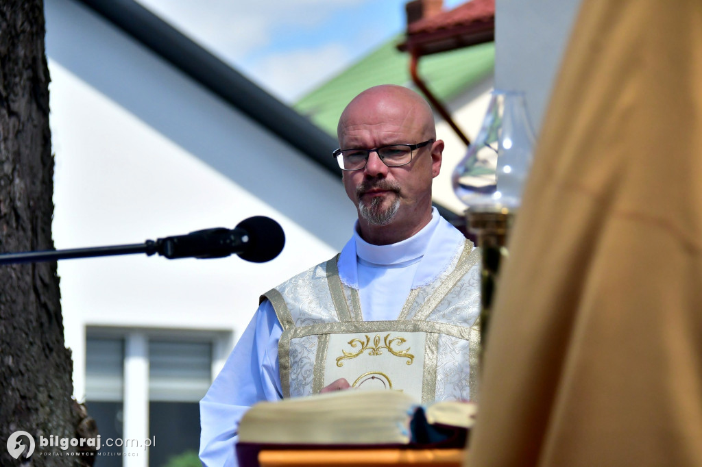 Biłgoraj. Msza święta przy kaplicy objawień