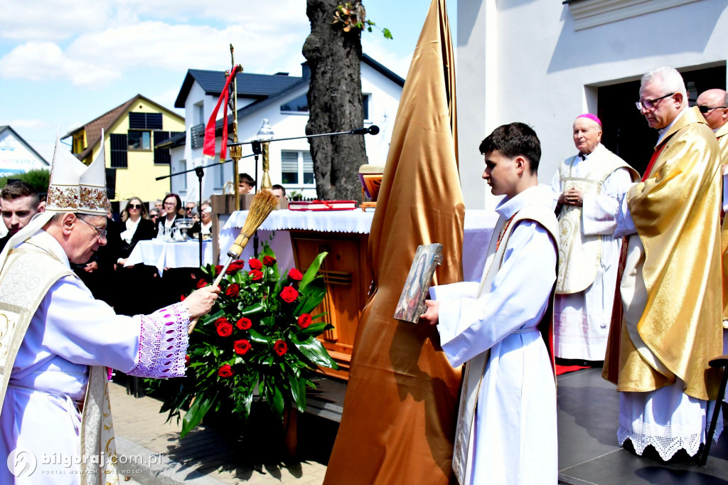 Biłgoraj. Msza święta przy kaplicy objawień